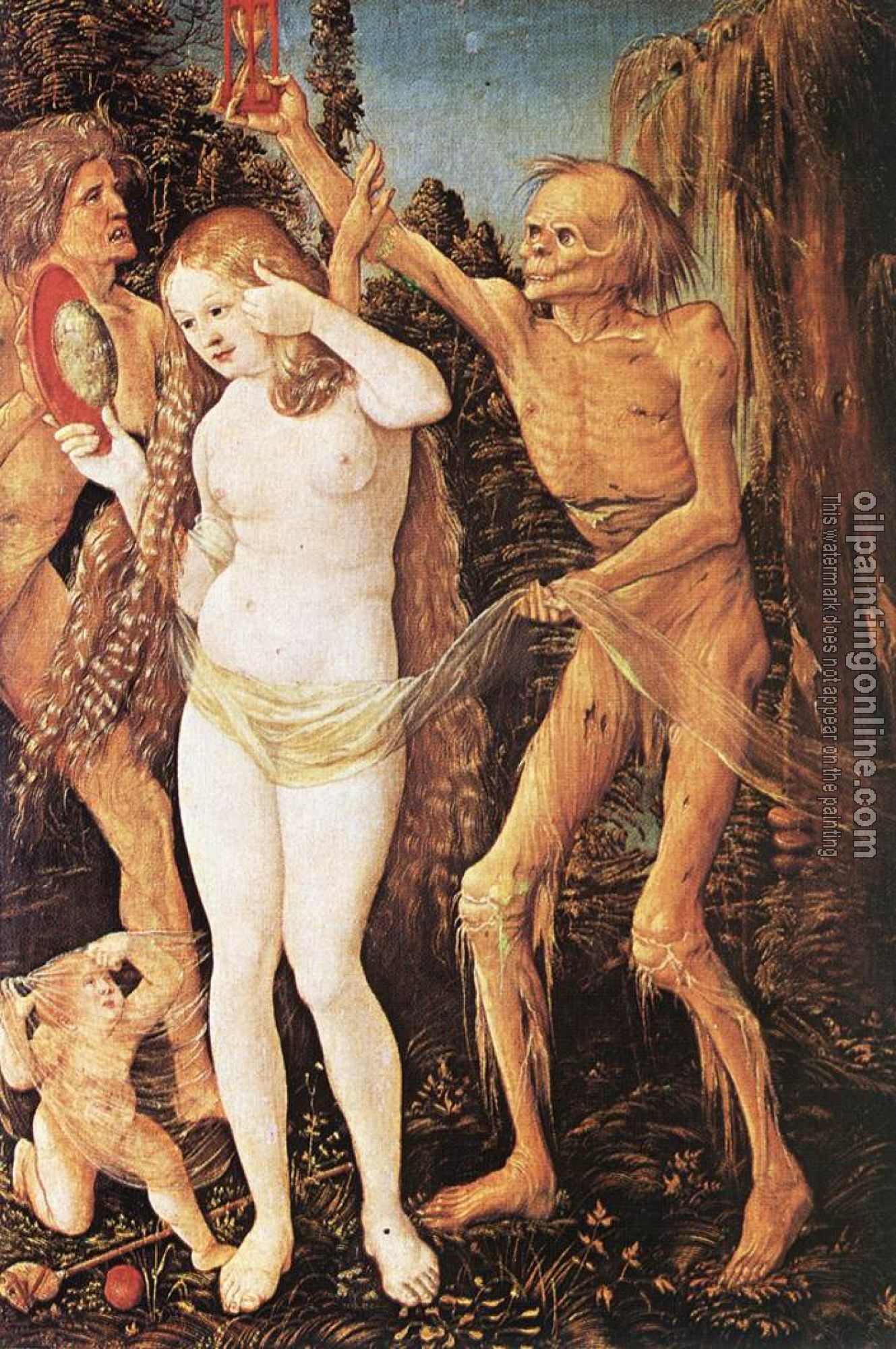 Grien, Hans Baldung - Three Ages of the Woman and the Death